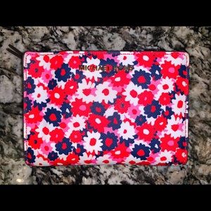 Michael Kors floral wallet